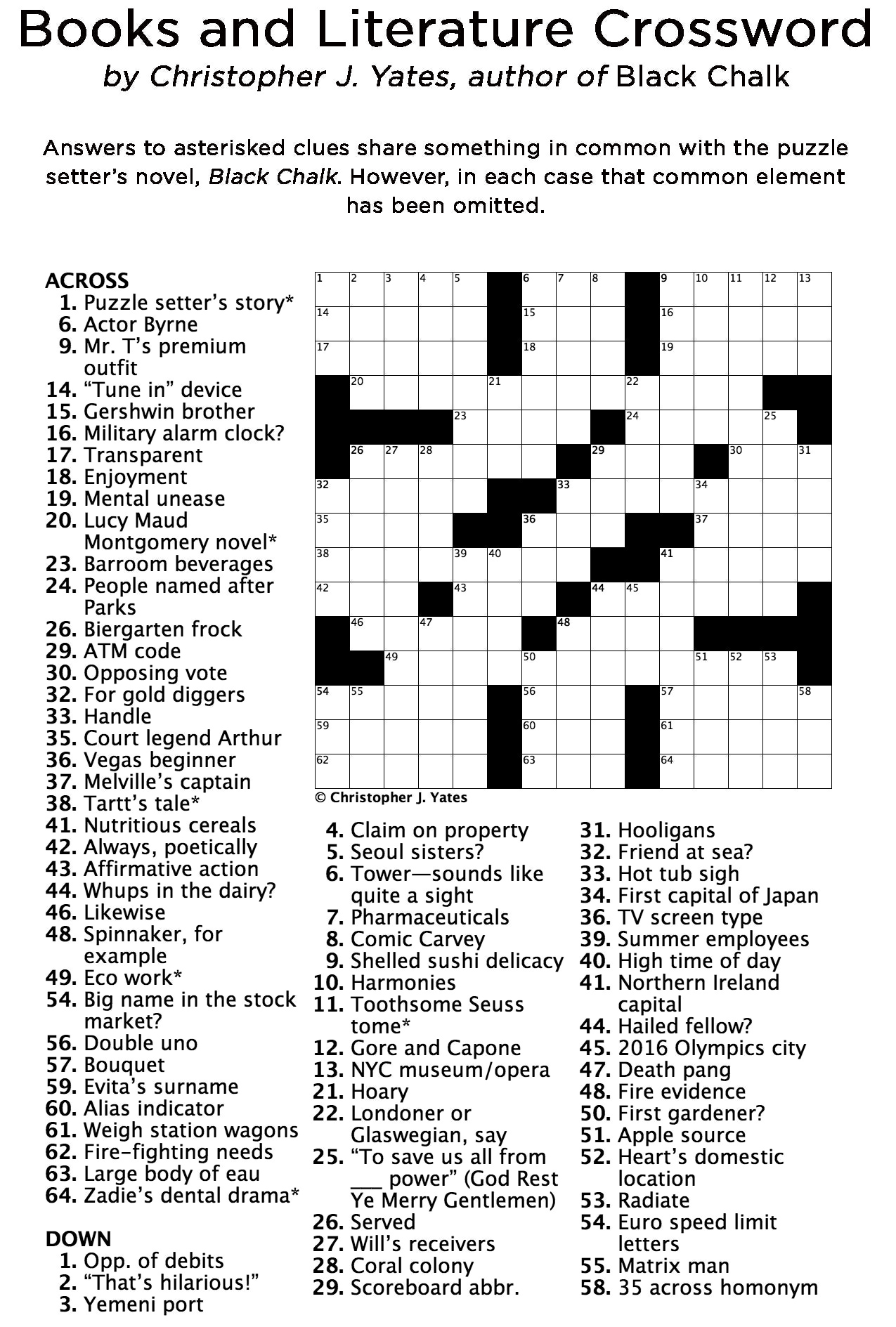 Very Easy Crossword Puzzles Fun | Kiddo Shelter