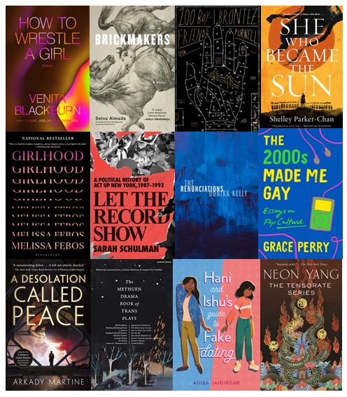 2022 lambda literary awards books collage
