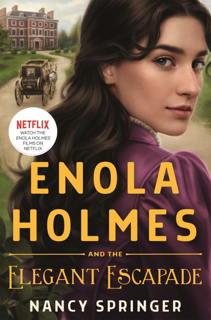 Enola holmes and the elegant escapade cover