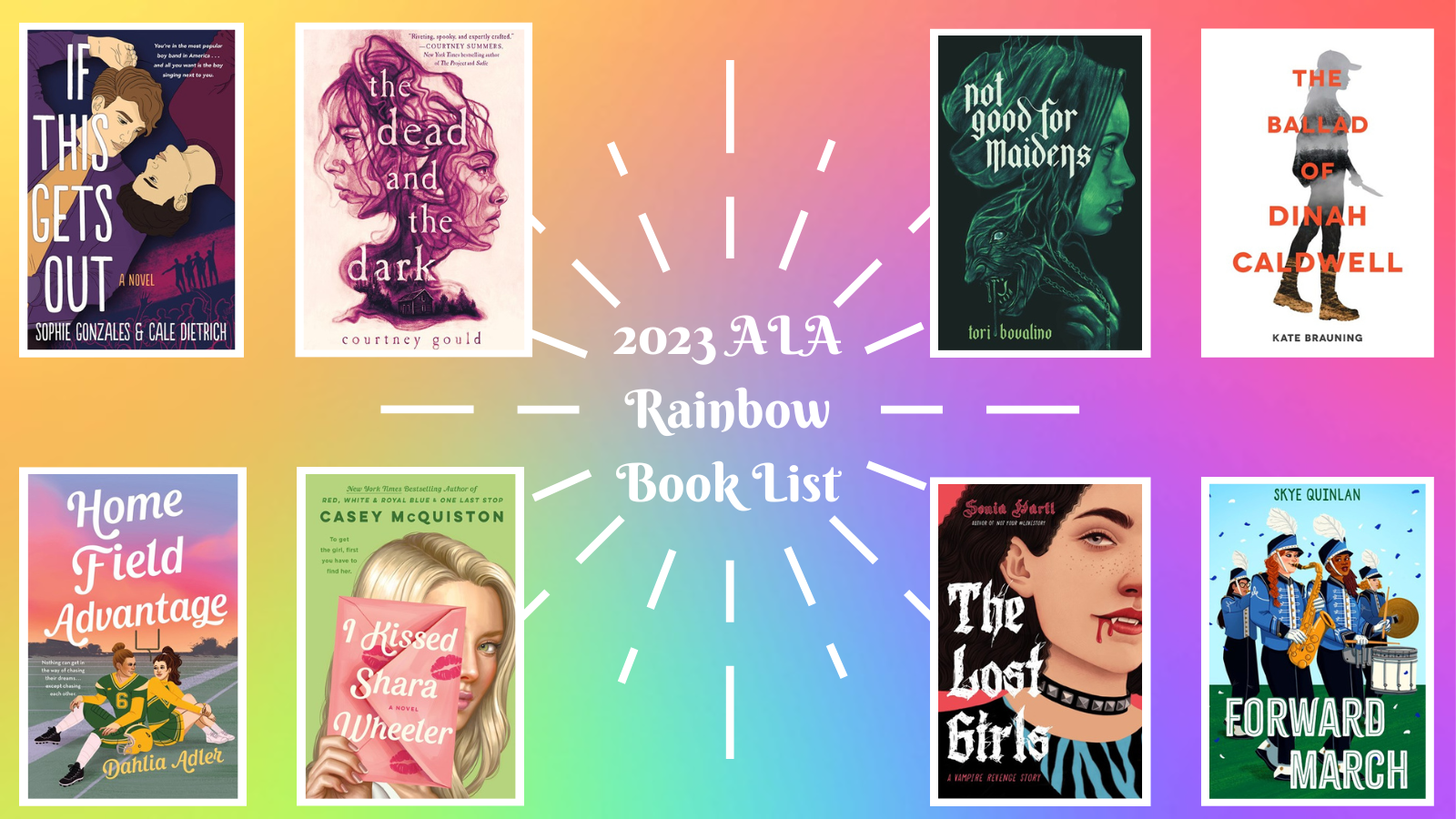 Ala S 2023 Rainbow Book List Macmillan Library