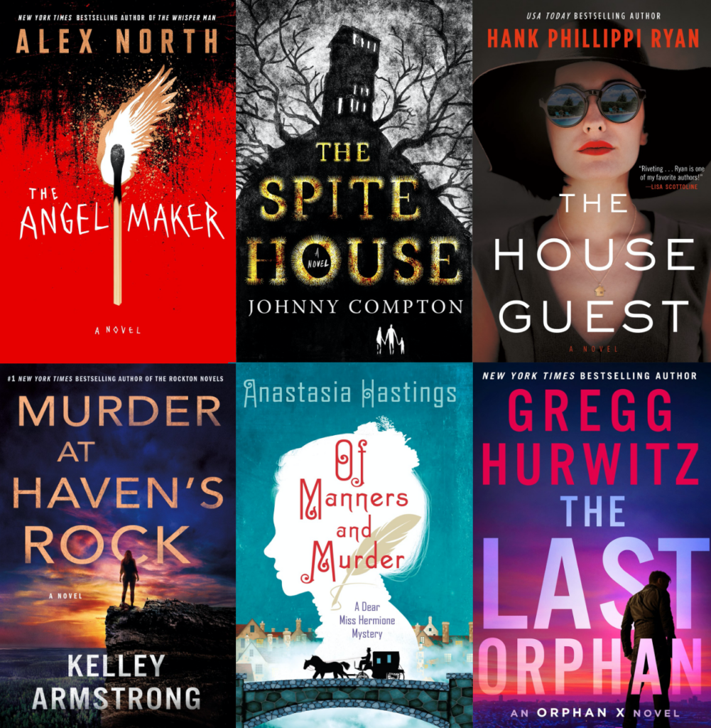 February mystery thriller collage