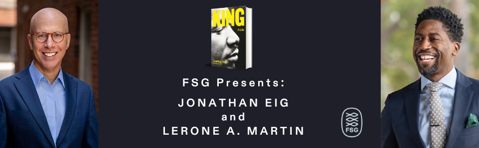 Jonathan Eig and Lerone a martin 