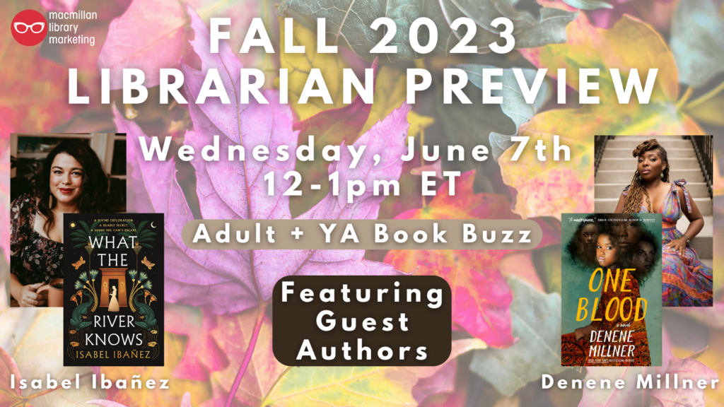 Fall 2023 librarian preview poster