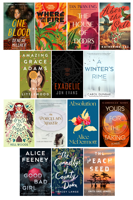Booklist fall book club picks webinar collage