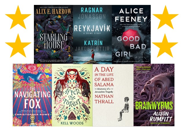 Starred review roundup collage
