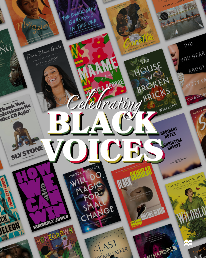 celebrating black voices poster
