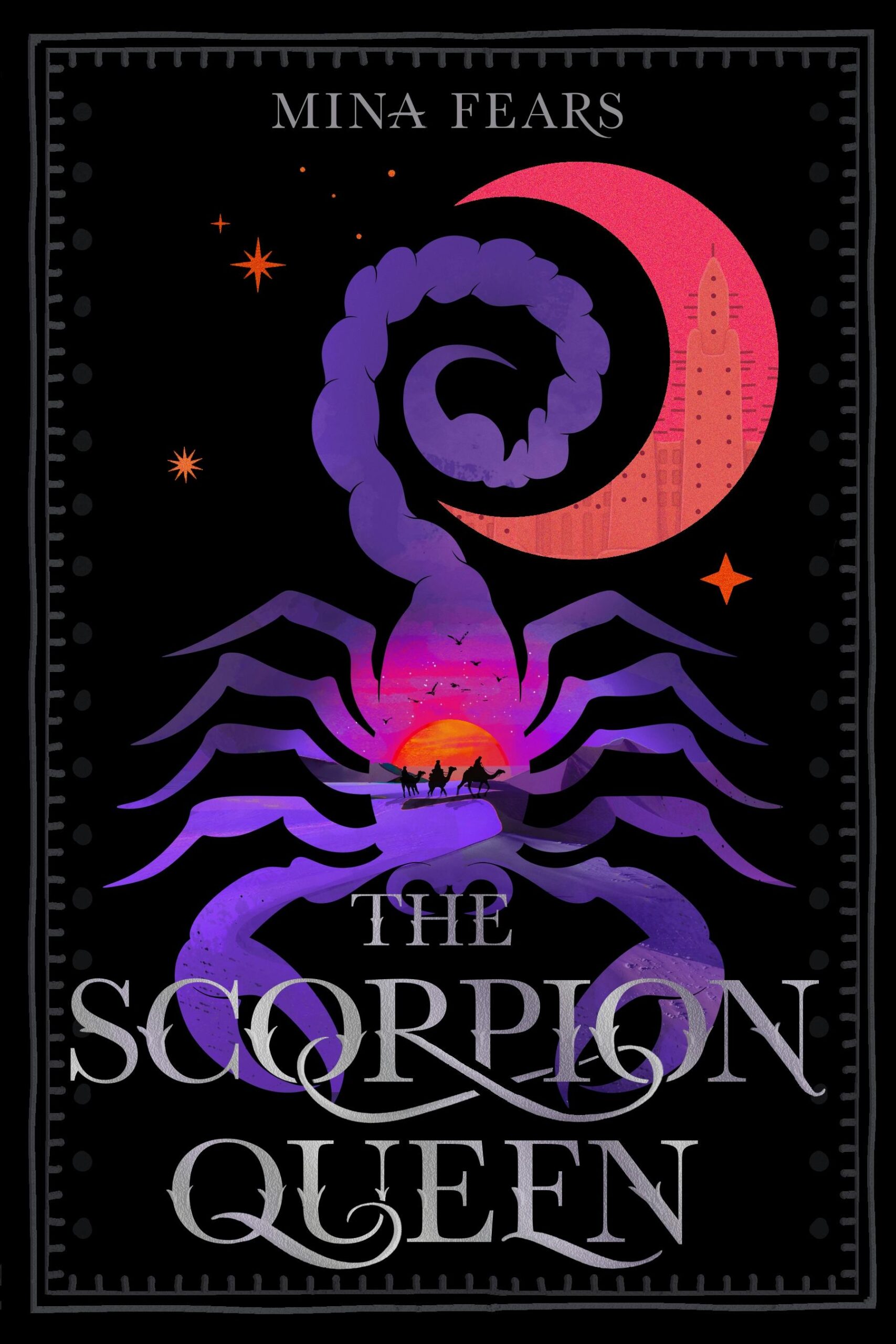 Cover of the book - THE SCORPION QUEEN by Mina Fears