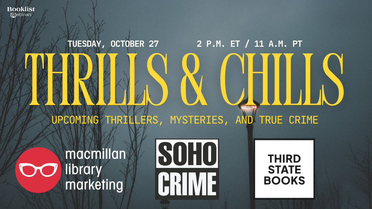 Thills and Chills webinar poster. October 27th, 2pm ET