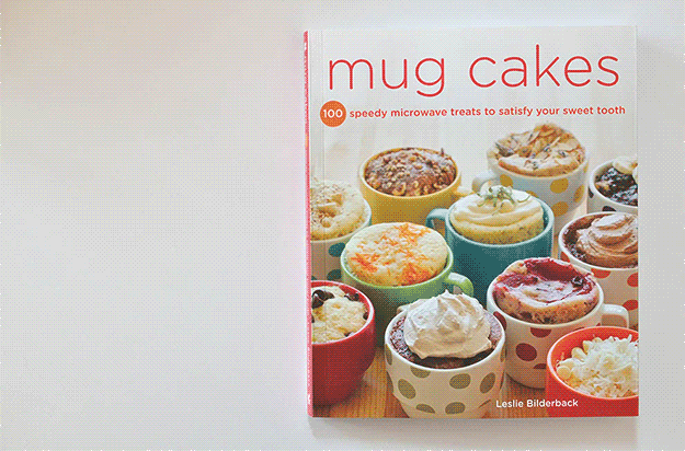 Mug Cakes Cookbook GIF