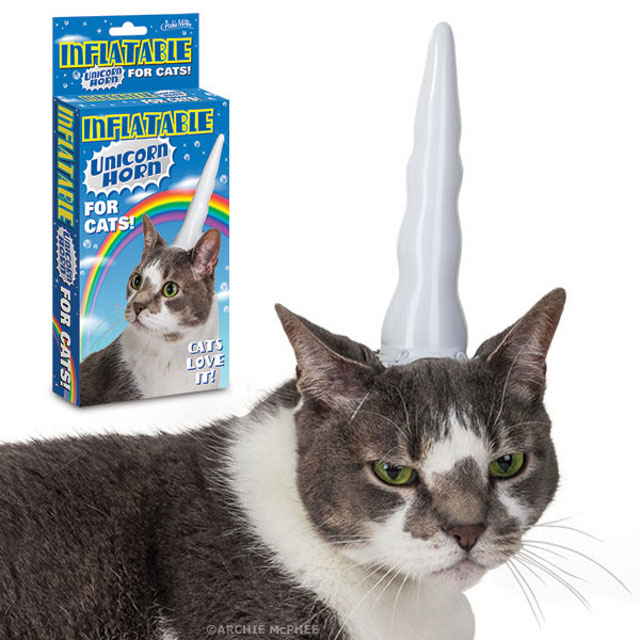 cat unicorn hat